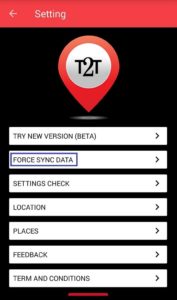 Force Sync Data - track2ticket