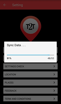 Average data synchronization in track2ticket
